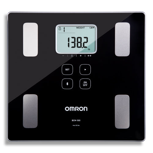OMRON Body Composition Monitor and Scale with Bluetooth - Tracks Weight, Body Fat, Muscle & More
