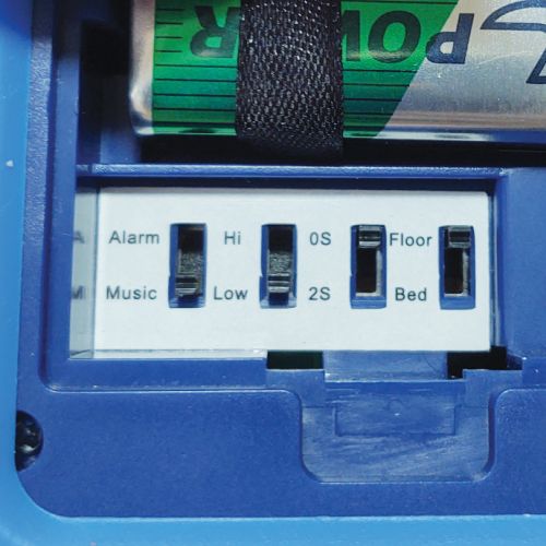 Blue Jay Alarm Alert Deluxe Patient Fall Prevention Alarm with Protective Boot