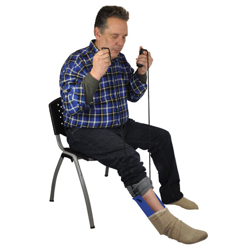 Get Your Sock On Sock Aid Wide - Extra Reach Dressing Aid for Swollen Feet