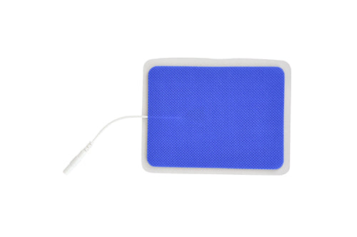 Blue Jay Reusable TENS Electrodes - 3x4 Rectangle, 2-Pack - Premium Self-Adhesive Electrode Pads