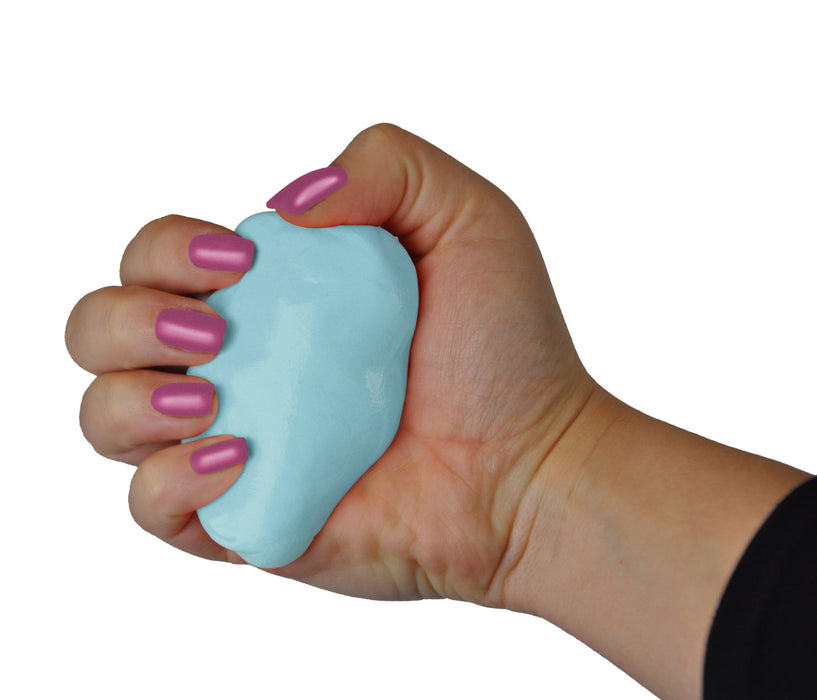 Squeeze 4 Strength 5 lb Firm Blue Hand Therapy Putty for Grip Strengthening & Exercise