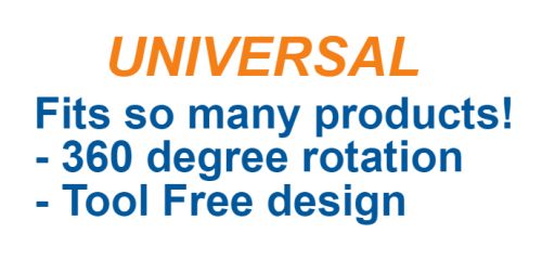 Deluxe Multi-Directional Cup Holder for Rollators, Wheelchairs, Walkers - Hold My Drink by Blue Jay