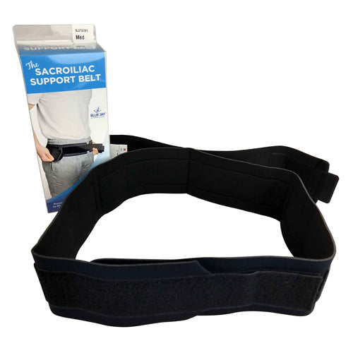 Blue Jay Sacroiliac SI Joint Support Belt - Black, X-Large (46-52 inch) - Hip Pain Relief
