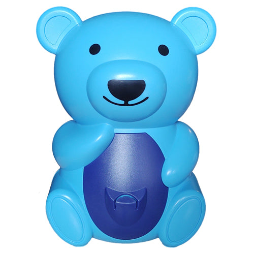 Blue Jay Mr. Blue Bear Pediatric Nebulizer Compressor for Kids, Quiet, Fast Treatment, Child Mask Set