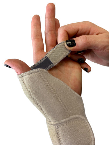 Blue Jay Beige Thumb Support Brace with Stabilizing Stay - SM/MD for Left or Right Hand