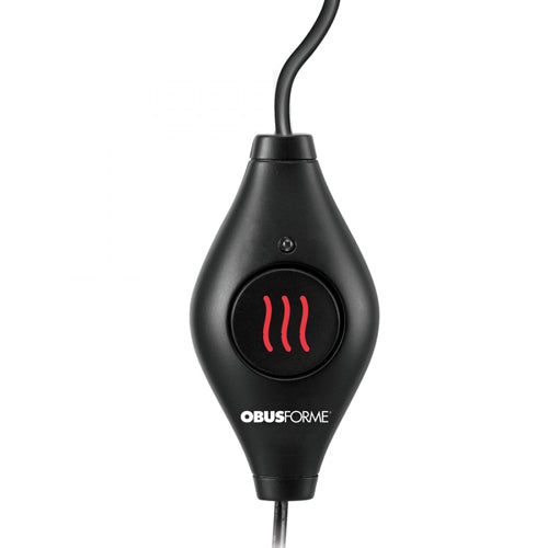 ObusForme Heated Car Seat Cushion for Back & Lumbar Support - 12V Plug-in