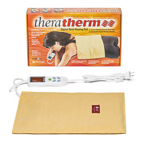 TheraTherm Digital Moist Heating Pad - 14 x 14 - for Pain Relief & Muscle Therapy
