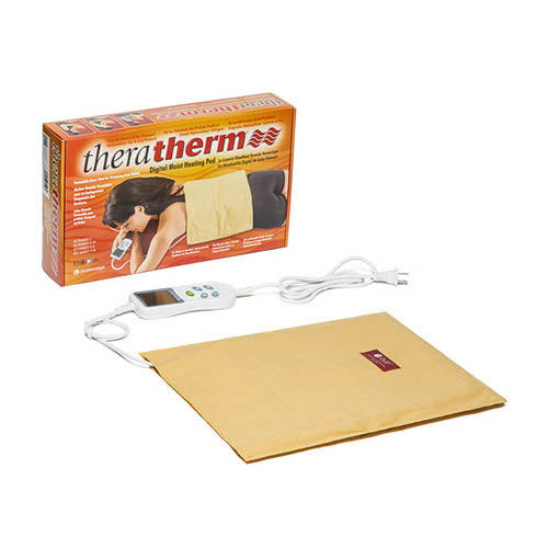TheraTherm Digital Moist Heating Pad - 14 x 14 - for Pain Relief & Muscle Therapy