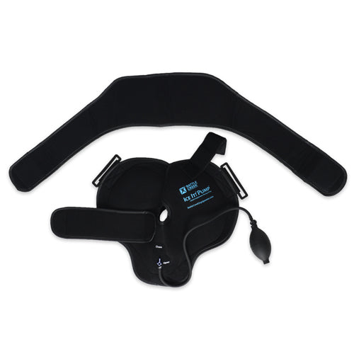 Ice It! Shoulder Cold + Compression Wrap with Pump - Targeted Pain Relief & Recovery