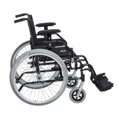Lynx Ultra Lightweight K5 Wheelchair - Adjustable, Flip Back Arms - 275 lb Capacity