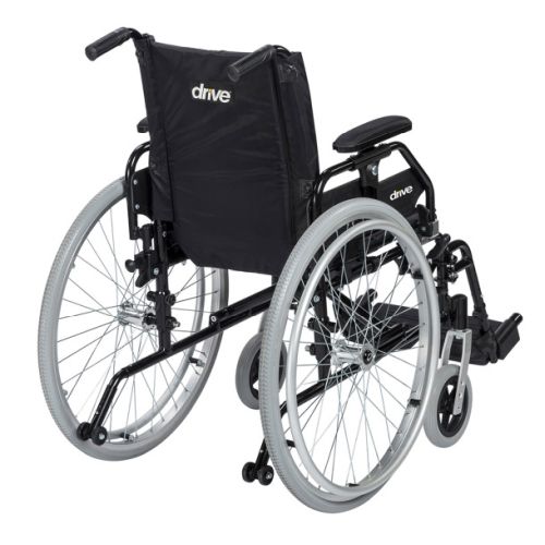 Lynx Ultra Lightweight K5 Wheelchair - Adjustable, Flip Back Arms - 275 lb Capacity