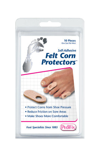 Felt Corn Pads - 10 Count - Cushions for Corns & Calluses