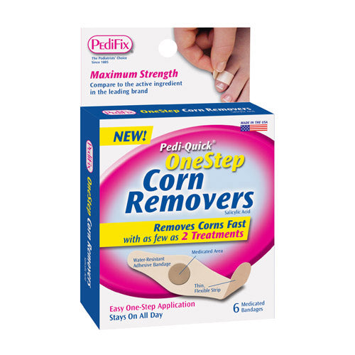 Pedi-Quick OneStep Corn Removers - Maximum Strength Pain Relief