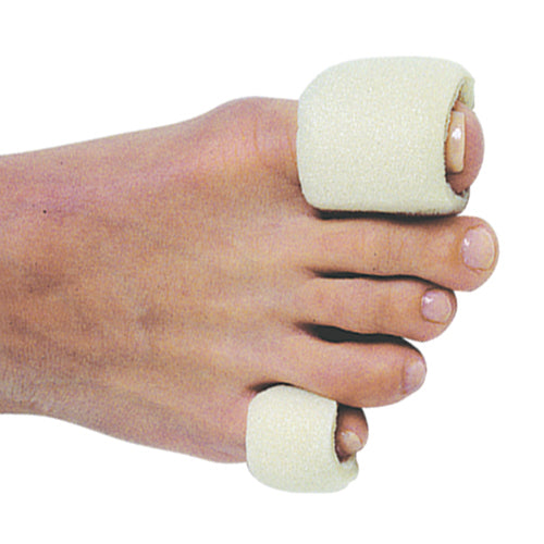 Tubular-Foam Toe Bandages for Corns, Ingrown Nails, Overlapping Toes - SM (2 packs of 3)