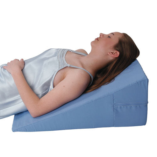 Bed Wedge Blue Alex Ortho 24 x 24 x 12 - Elevates Head & Feet - Case/2
