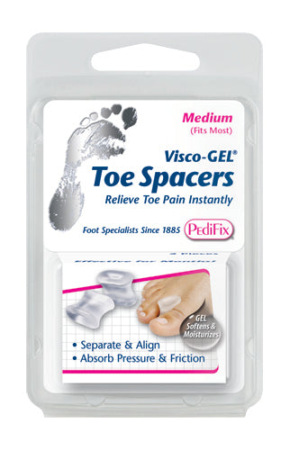 Visco-Gel Toe Spacer for Bunion Relief - Large (Pack/2)