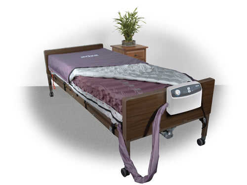 8" Low Air Loss Mattress System with APP Pump, Quiet, Vibration Isolation, LED Alerts, CPR Valve