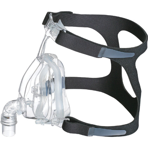 DreamEasy Full Face CPAP Mask - Comfort Cushion, 360° Elbow - Large