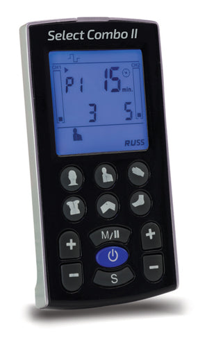 InTENSity Select Combo II - 4-in-1 Electrotherapy TENS Unit with IF, NMES & RUSSIAN