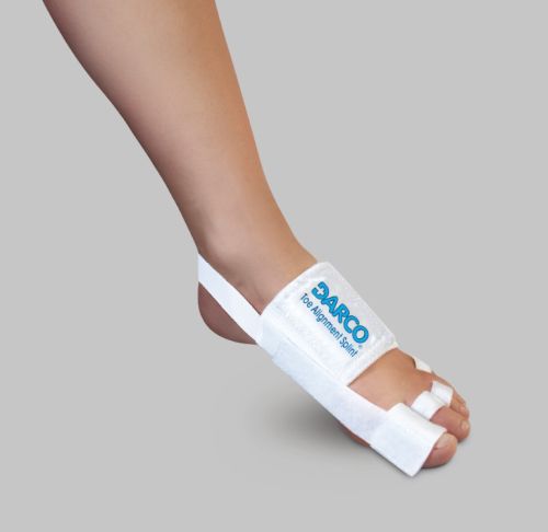 Darco Toe Alignment Splint - Post-Op Hallux Valgus, Hammer Toe Correction - One Size Fits All