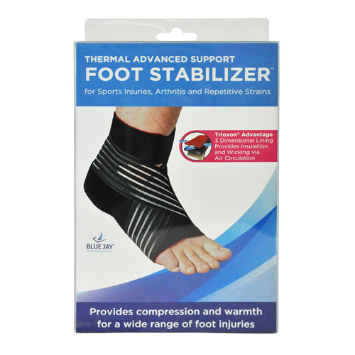 BlueJay Foot Stabilizer - Medium - Men's 7.5-10 / Women's 9.5-11 - Ankle Support for Sports Injuries & Arthritis