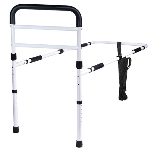 Carex Bed Assist Rail - Adjustable Height & Depth, Fall Prevention, Supports 300 lbs