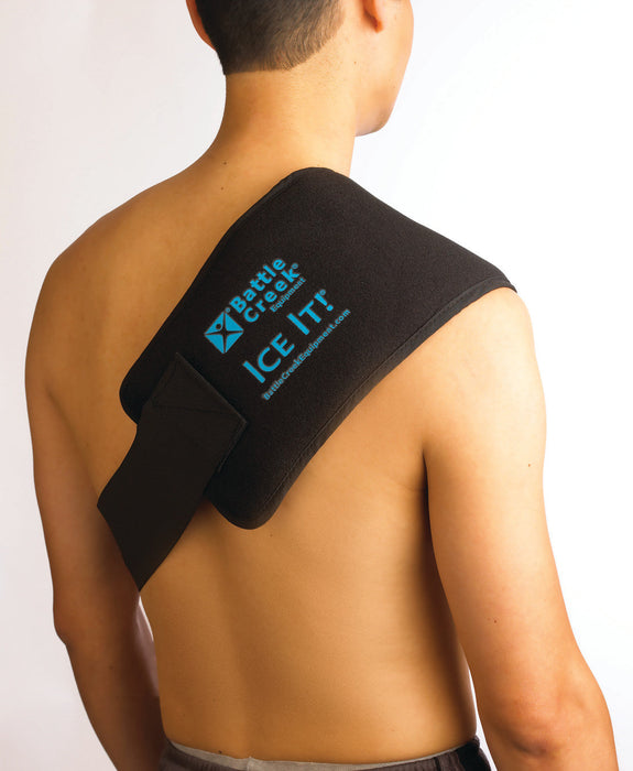 Ice It! ColdComfort System - Large 6 x 18 - Cold Therapy Pack with Flexible Gel & Adjustable Strap