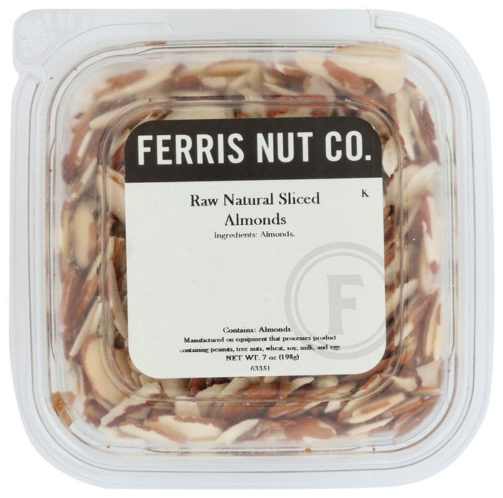 Ferris Nut Co. - Natural Sliced Almonds, 12 oz (Pack of 12) - Baking and Snacking