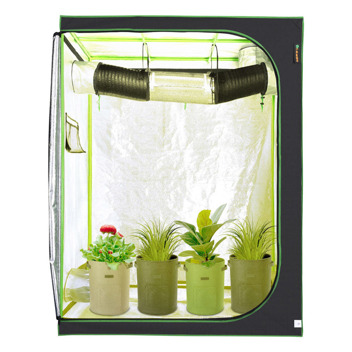 Yescom Grow Tent 60"x32"x80" Reflective Indoor Hydroponic