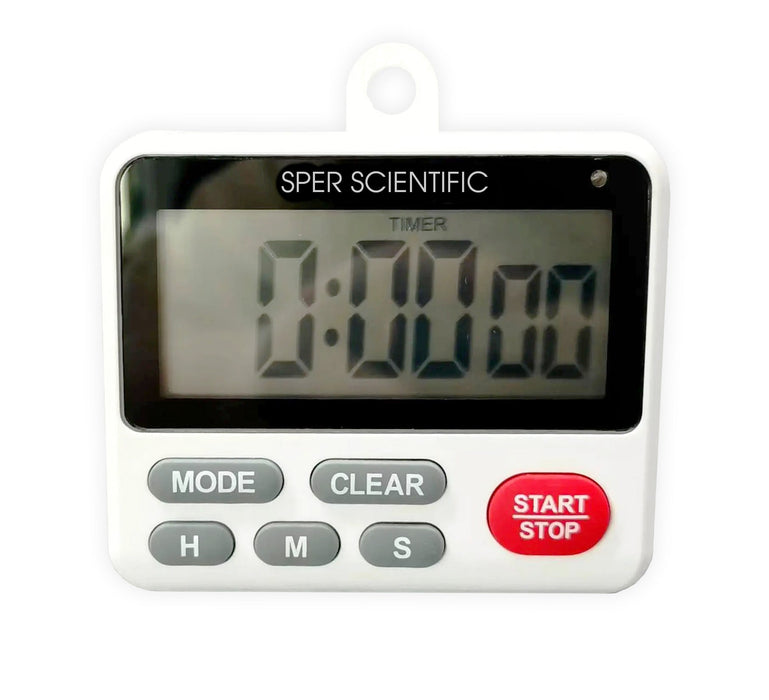 24 Hour Digital Lab + Kitchen Timer with LED Light