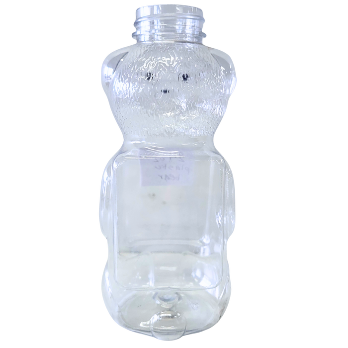 24 oz Plastic Flat Panel Honey Bears