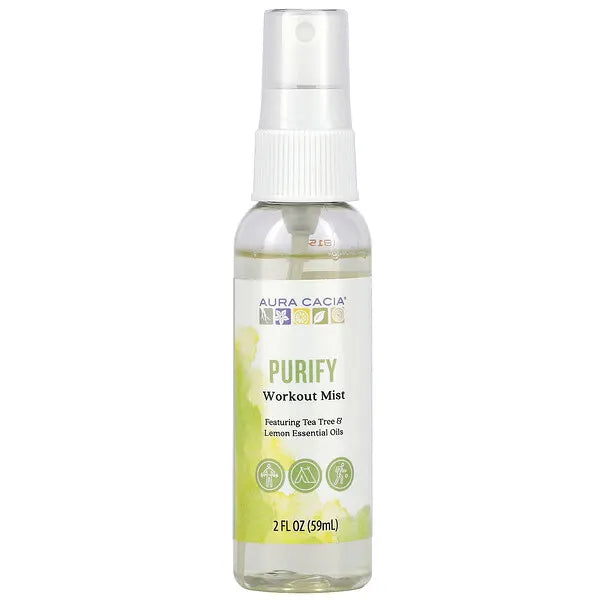 Aura Cacia Purify Workout Mist, 2 Fl Oz