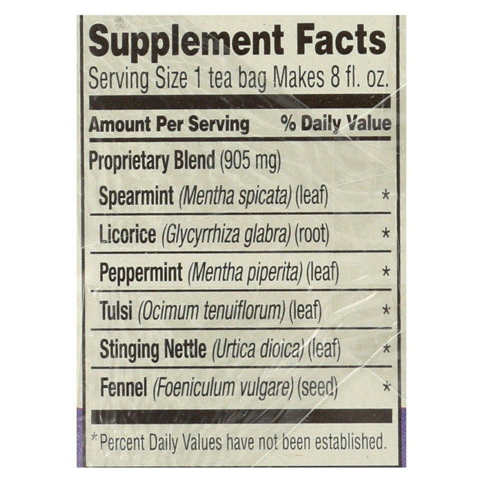 Celestial Seasonings - Wellness Tea Sinus Soothr - Pack of 6 - 20 Bag