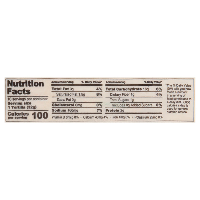 La Banderita Fajita Flour Tortillas, 11.3 oz (Pack of 12) - Authentic, Dairy-Free