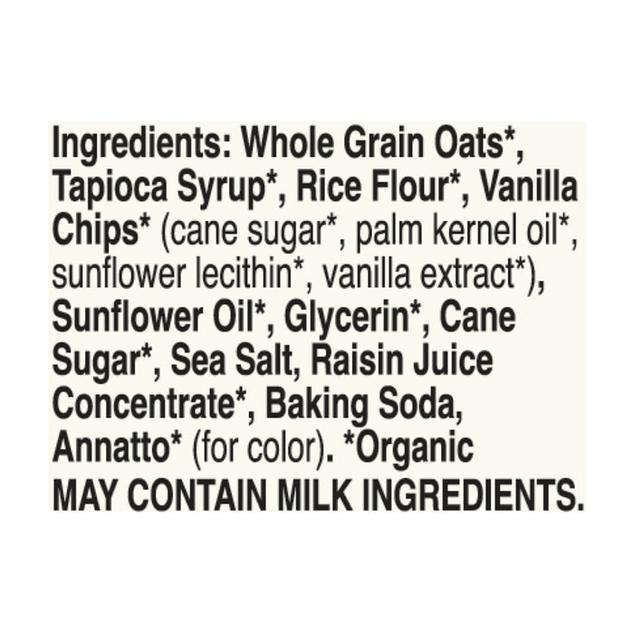 Cascadian Farm Organic Chewy Vanilla Chip Granola Bars 7.4 oz  (Pack of 12)