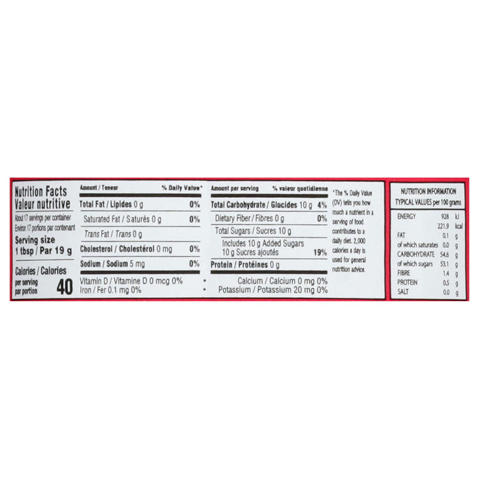 Tuscanini Premium Italian Raspberry Preserves - 12 oz (Pack of 12)