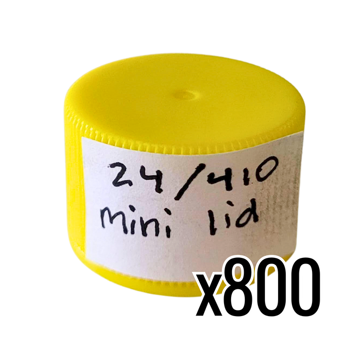 24/410 Mini Honey Bear Plastic Lids