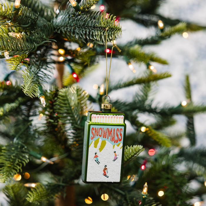 Matchbook Ornament - Snowmass