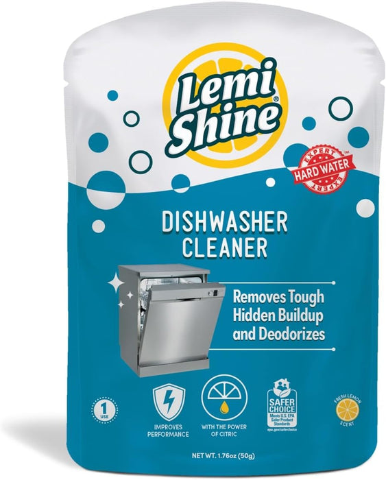 Lemi Shine - Dishwasher Cleaner - Pack of 10 - 1.76 Oz