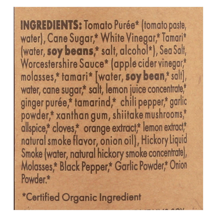 Triple Crown Bbq - Organic Classic BBQ Sauce, 14 fl oz (Case of 6) - Vegan Grilling Sauce