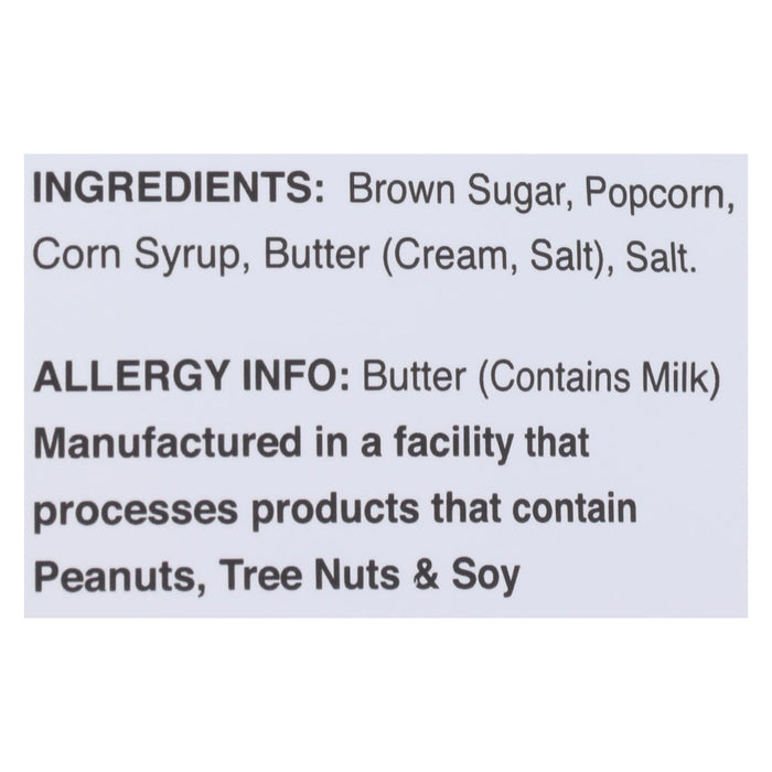 Fisher's Popcorn Caramel Popcorn, 10 oz (Pack of 6) - Handmade Gluten-Free Treat