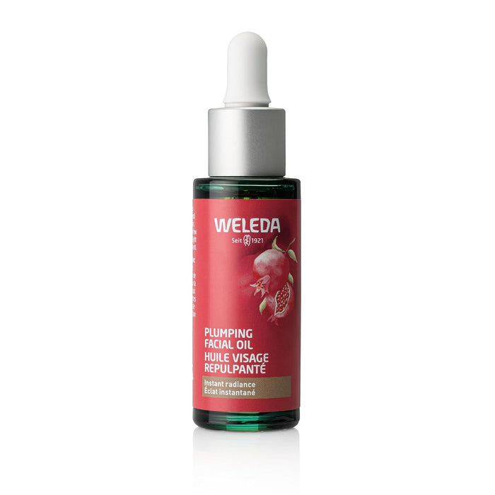 Weleda Pomegranate Face Oil - Awakening Beauty Serum, Hydrating Antioxidant, 1 fl oz