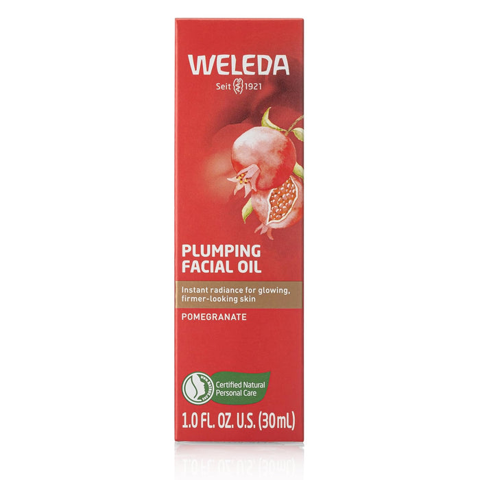 Weleda Pomegranate Face Oil - Awakening Beauty Serum, Hydrating Antioxidant, 1 fl oz