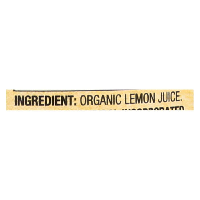 Santa Cruz Organic Lemon Juice - 16 fl oz (Pack of 8) - 100% Organic & Pure