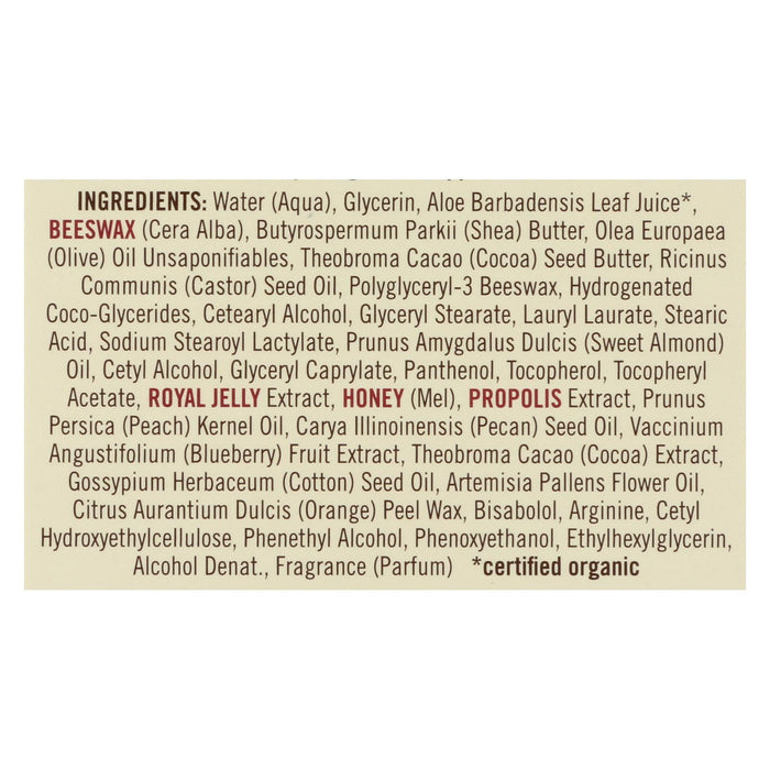 Savannah Bee Hand Cream - Beeswax - (Pack of 6) - 3.4 Fl Oz - Natural Moisturizing