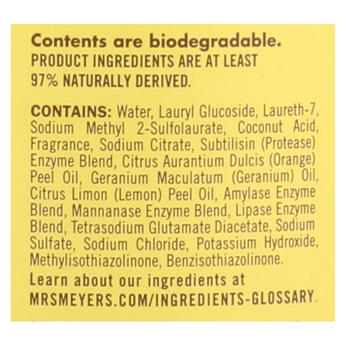 Mrs. Meyer's Clean Day Baby Blossom Laundry Detergent - 64 Oz - Gentle & Effective