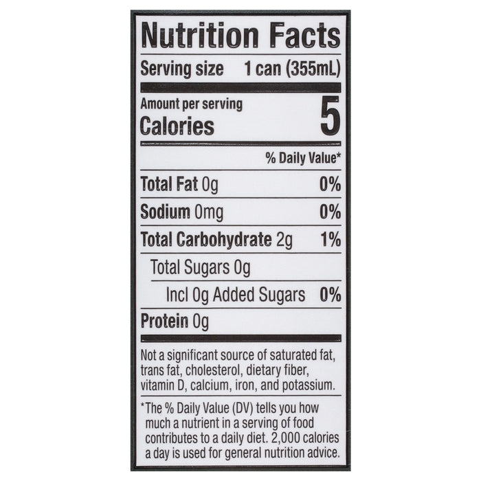 Rishi Sparkling Botanicals Black Lemon Tea - 12 x 12 fl oz