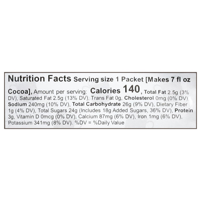 Cocoa Classics Choc Supreme Cocoa Packets - 1.25 oz, 12 Count Box