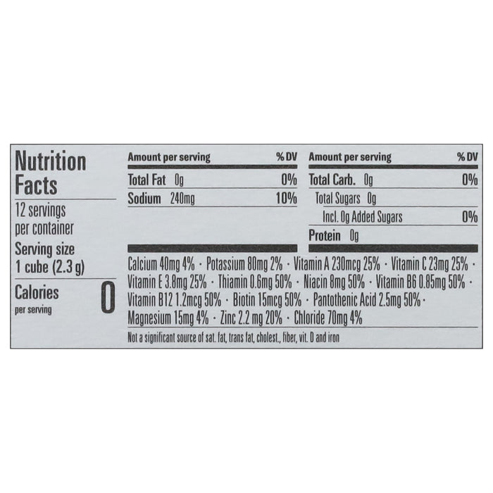 Waterdrop Microlyte Blueberry Electrolyte Drink Cubes - 12pck - Pack of 10-.97 Oz - Hydration & Energy