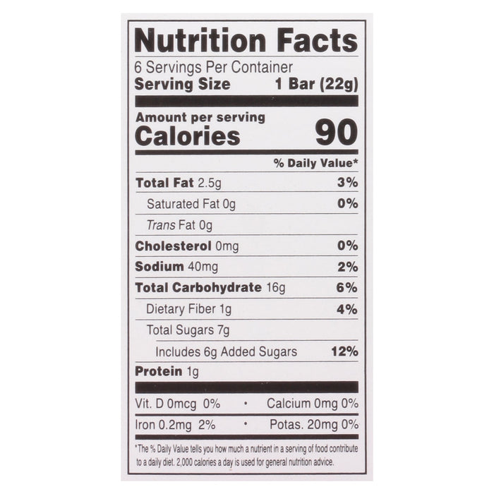 Blake's Seed Based Crispy Treat Strawberry (Pack of 6 - 6/.78 Oz) - Gluten-Free & Nut-Free Snack